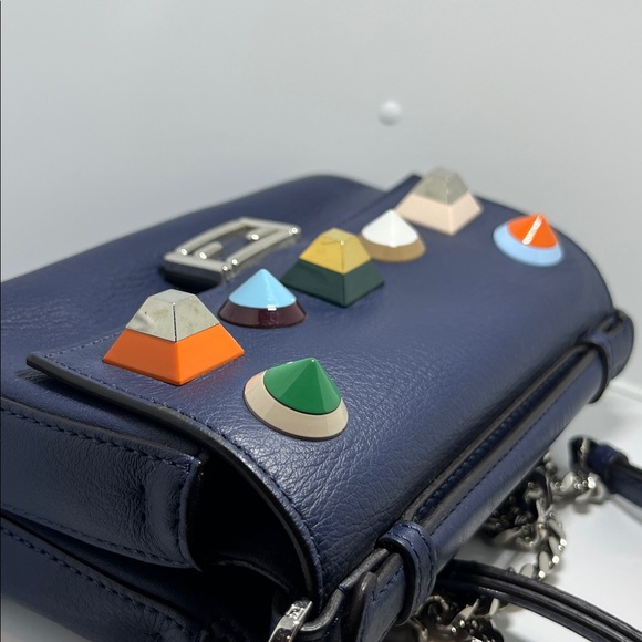 Fendi Micro Double Baguette Studded Bag - Picture 10 of 17